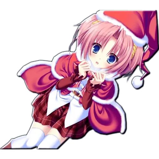 Sticker «Anime New Year-3»