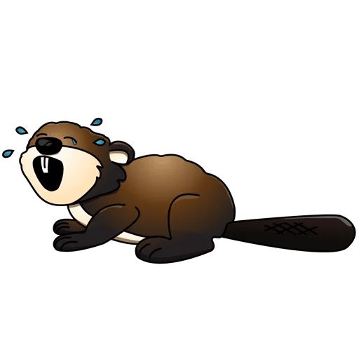 Sticker «Mr. Beaver-7»