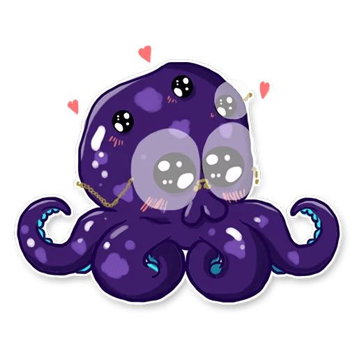Sticker «Pasha The Octopus-12»