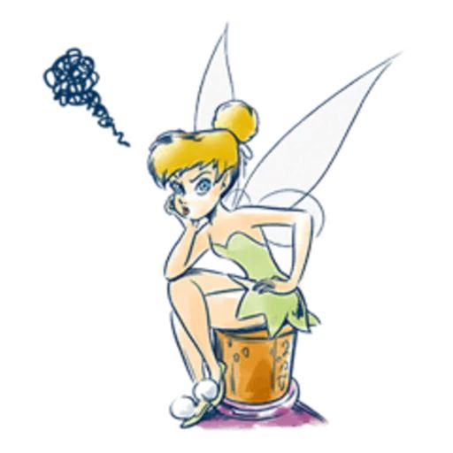 Sticker «Tinker Bell-12»