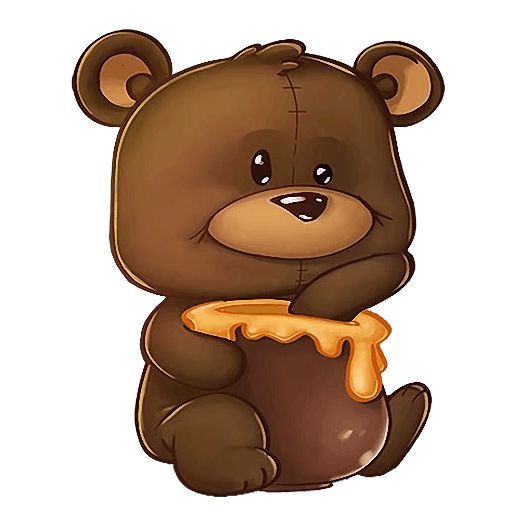 Sticker «Teddy-8»