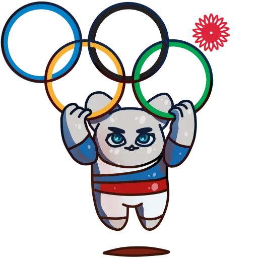 Sticker «Olympic Mashkot-8»