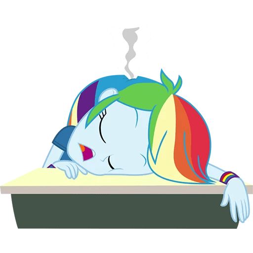 Sticker «Rainbow Dash-11»