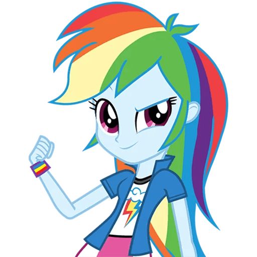 Sticker «Rainbow Dash-5»