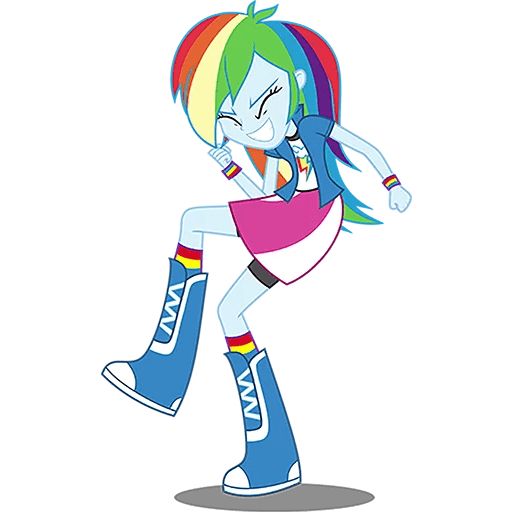 Sticker «Rainbow Dash-9»