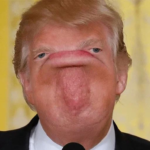 Sticker «Trump Faces-4»