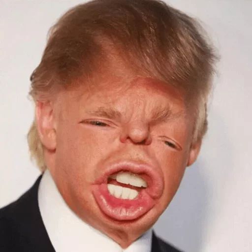 Sticker «Trump Faces-8»