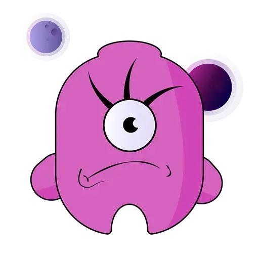 Sticker «Mood Alien-4»