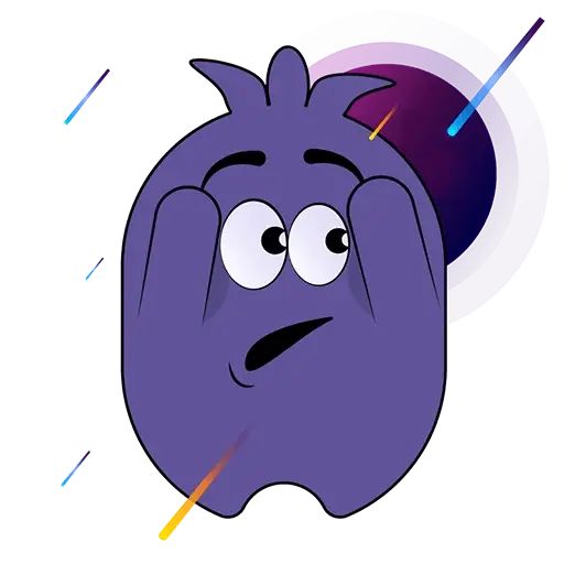 Sticker «Mood Alien-9»