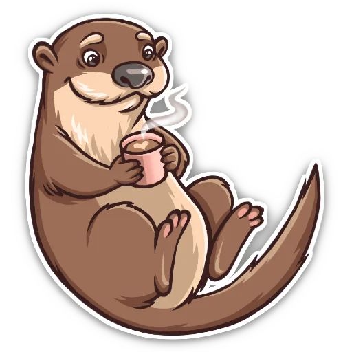 Sticker «Otter-1»