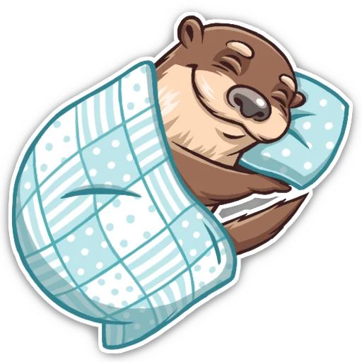 Sticker «Otter-5»