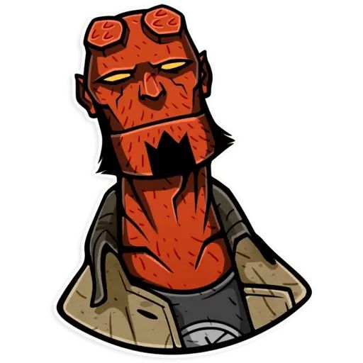 Sticker «Hellboy-11»