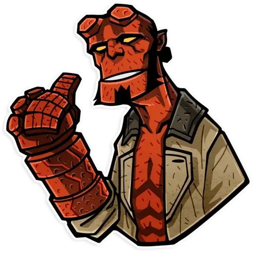 Sticker «Hellboy-3»