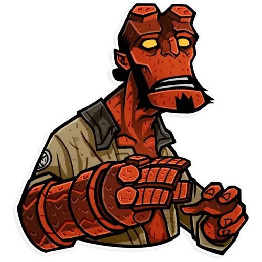 Sticker «Hellboy-4»