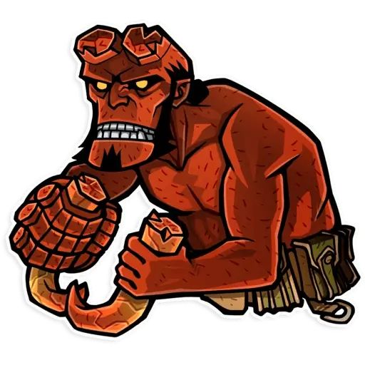 Sticker «Hellboy-8»