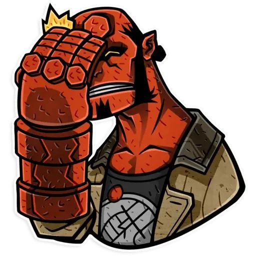 Sticker «Hellboy-9»