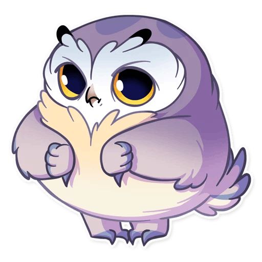 Sticker «Phil The Owl-2»