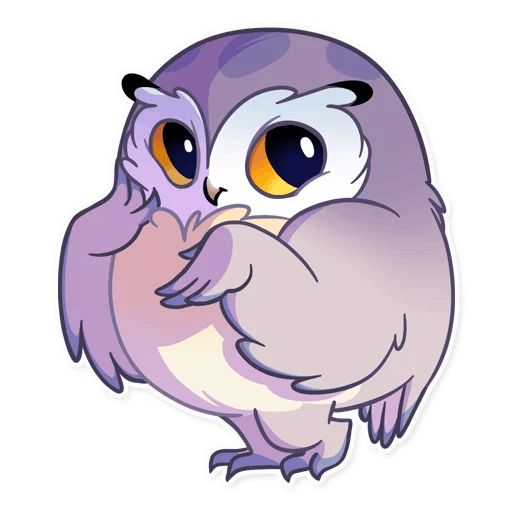 Sticker «Phil The Owl-5»
