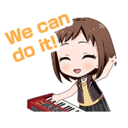 Sticker «Bandori-10»