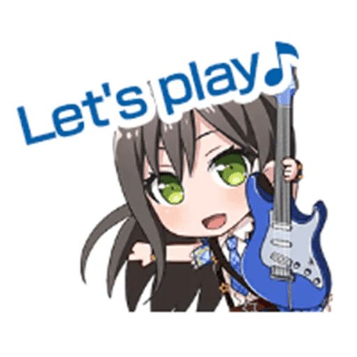 Sticker «Bandori-2»