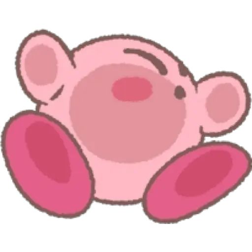 Pack de stickers para Telegram «Kirby»