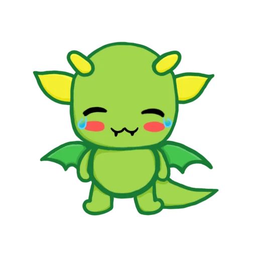 Sticker «Cute Dragon-4»