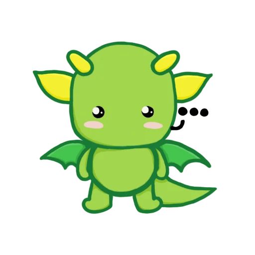 Sticker «Cute Dragon-6»