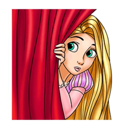 Sticker «Rapunzel-1»
