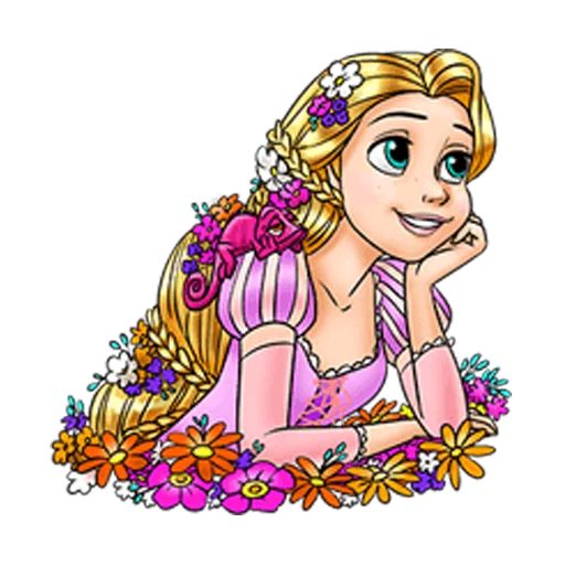 Sticker «Rapunzel-4»