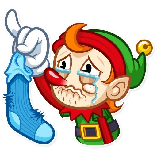 Sticker «Christmas Elf-10»