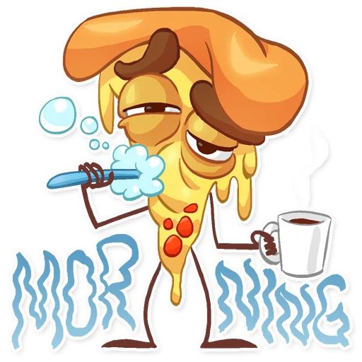 Sticker «Pizza Dude-4»