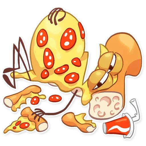 Sticker «Pizza Dude-6»