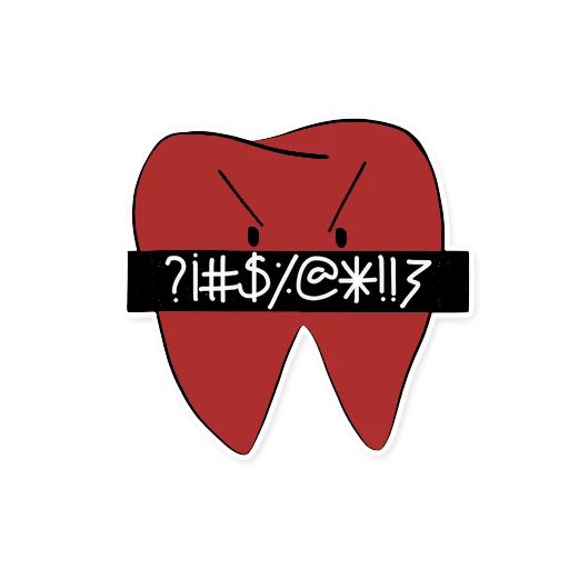 Sticker «Molars-6»