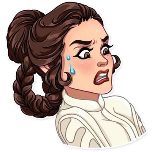 Sticker «Princess Leia-4»