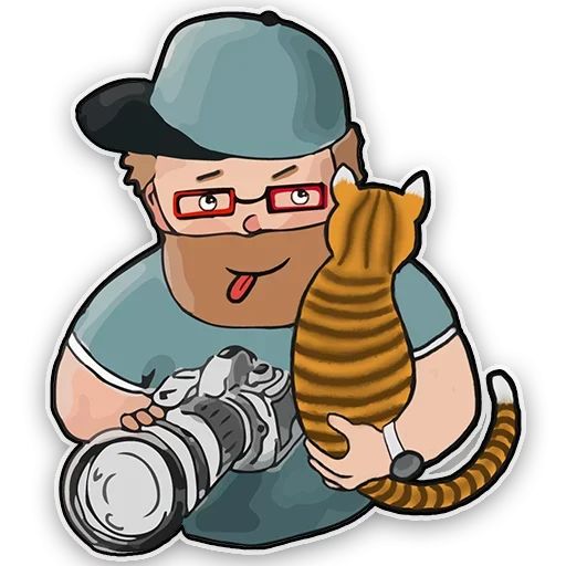 Sticker «Photographer-4»