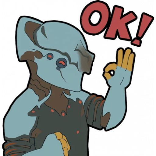 Sticker «Warframe-8»