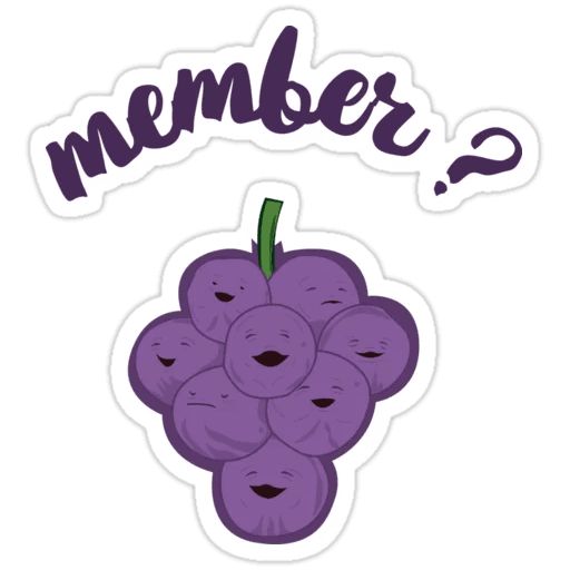 Sticker «Member Berries-10»