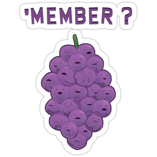Sticker «Member Berries-2»