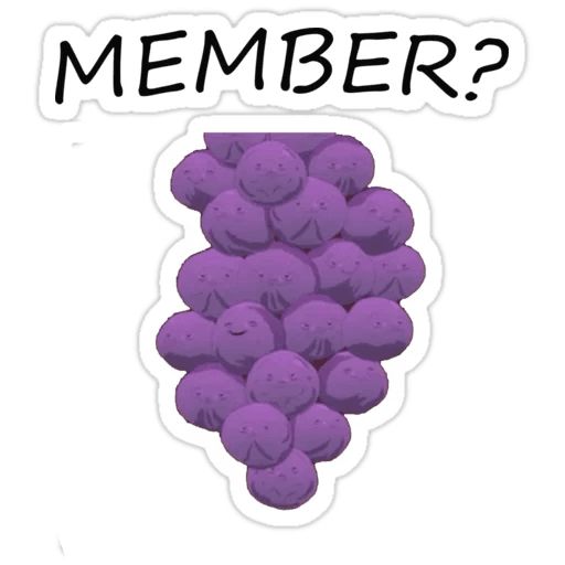Sticker «Member Berries-4»