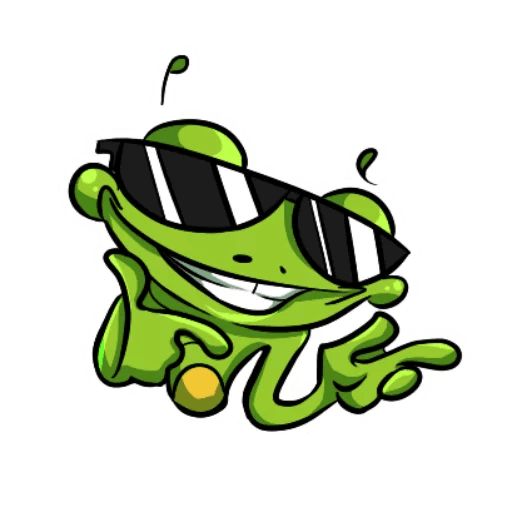 Sticker «Ozzy the Frog-1»