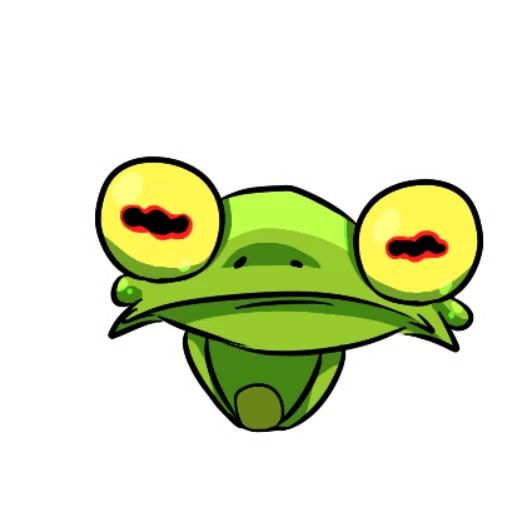 Sticker «Ozzy the Frog-5»