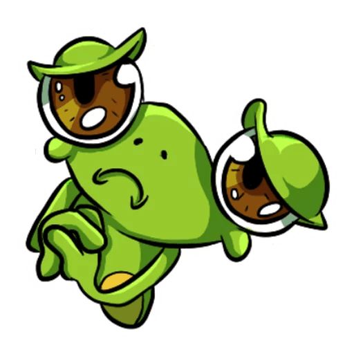 Sticker «Ozzy the Frog-8»