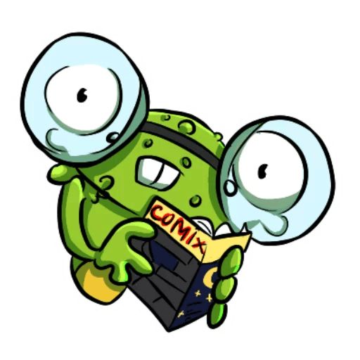 Sticker «Ozzy the Frog-9»
