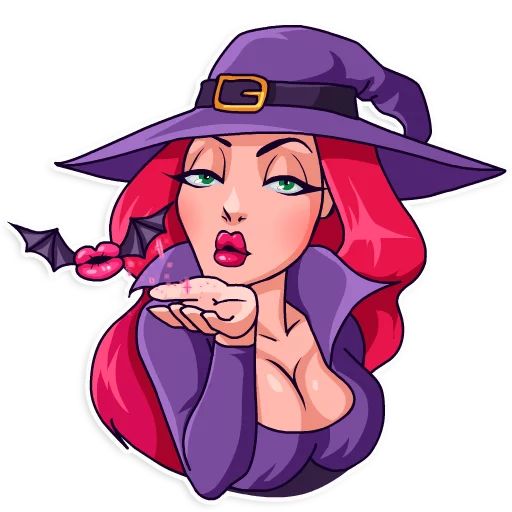 Sticker «Morgana the Witch-2»