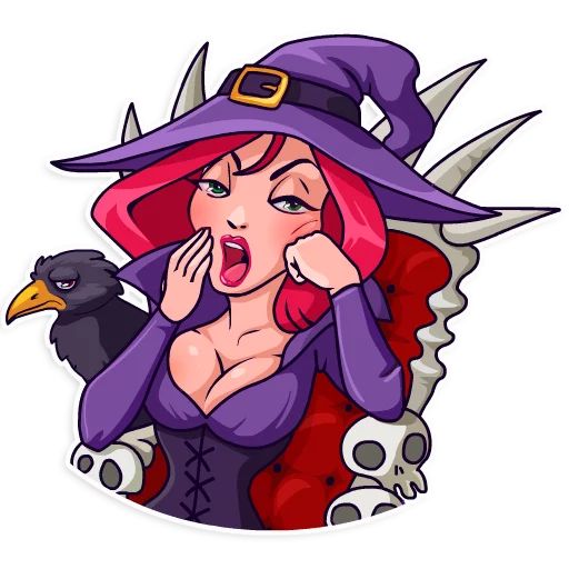 Sticker «Morgana the Witch-8»