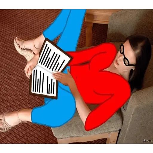 Sticker «Porn memes-6»