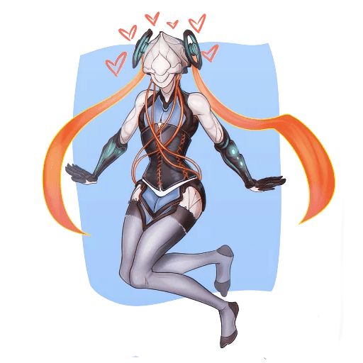 Sticker «Warframe-8»