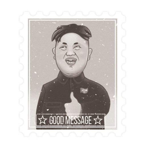 Sticker «Kim Jong-un-2»