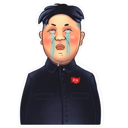 Sticker «Kim Jong-un-4»