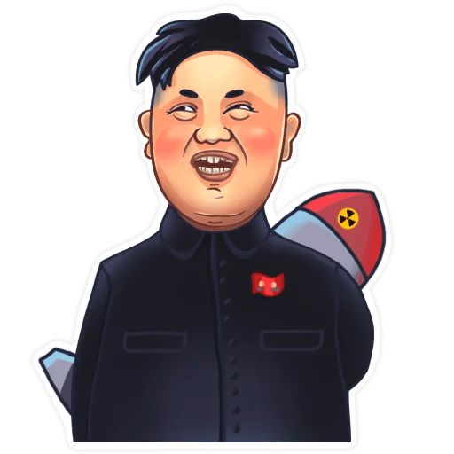 Sticker «Kim Jong-un-7»